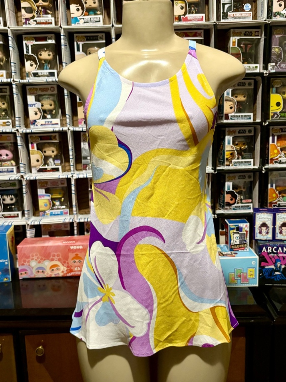 Colorful Sleeveless Dress